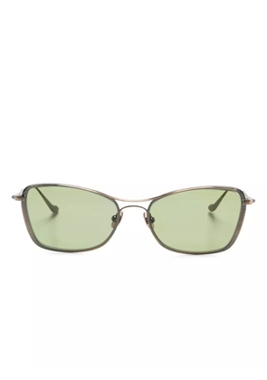 Matsuda rectangle-frame sunglasses - Brown