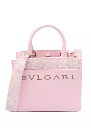 Bvlgari Pre-Owned 10s floral-pattern tote bag - Pink