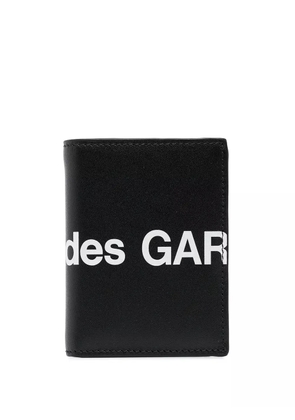 Comme Des Garçons Wallet logo-print bi-fold wallet - Black