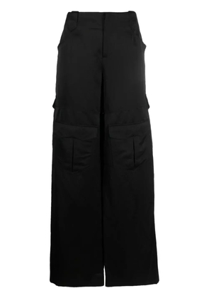 TOM FORD satin cargo trousers - Black