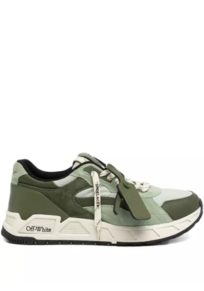 Off-White kick-off combo trainers - Green
