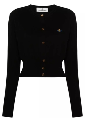 Vivienne Westwood Bea cropped cardigan - Black
