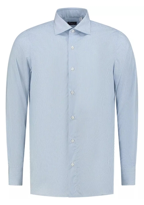Finamore 1925 Napoli striped cotton shirt - Blue