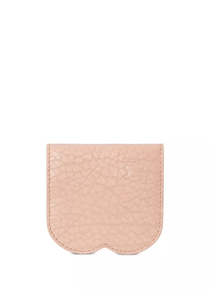 Burberry folding leather cardholder - Pink