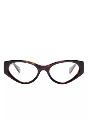 Chloé Eyewear cat-eye glasses - Brown