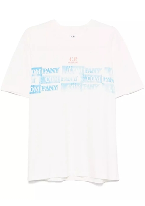 C.P. Company logo-print T-shirt - White