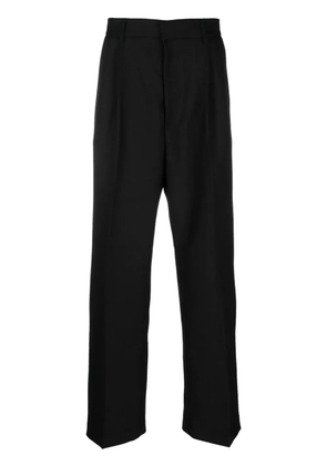 Winnie NY wool-blend straight trousers - Black
