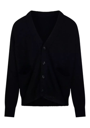 A Paper Kid buttoned patch-pocket cardigan - Black