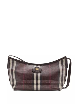 Burberry Highlands leather shoulder bag - Brown
