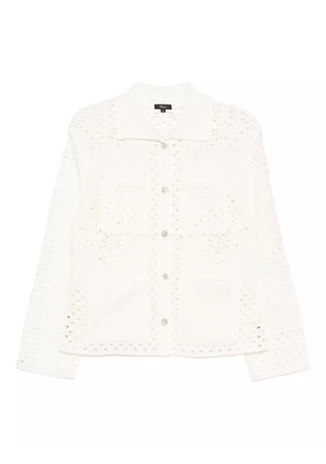 Rails long-sleeved cardigan - Neutrals