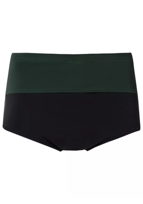 Amir Slama bicolor trunks - Black