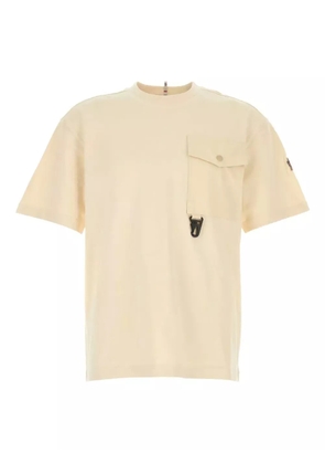 Moncler Grenoble cotton t-shirt - Neutrals