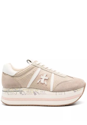 Premiata Beth platform sneakers - Neutrals