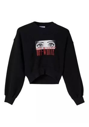 Off-White graphic-print sweatshirt - Black