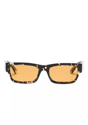 Prada Eyewear tortoiseshell rectangle-frame sunglasses - Brown