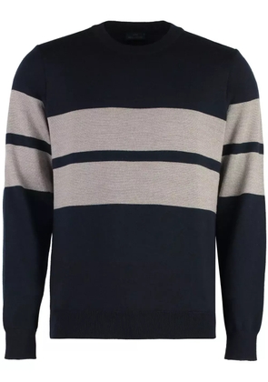 Paul & Shark striped wool sweater - Blue
