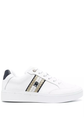 Tommy Hilfiger logo-patch low-top sneakers - White