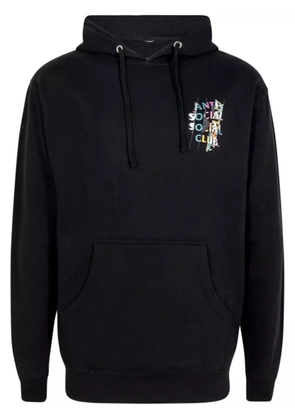 Anti Social Social Club Dissociative logo-print hoodie - Black