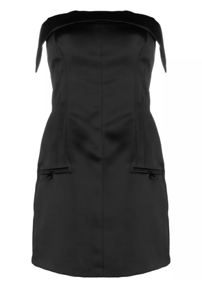 Philosophy Di Lorenzo Serafini strapless satin minidress - Black