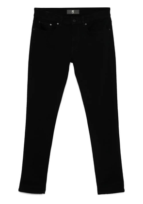 PT Torino logo-patch jeans - Black