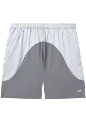 FIVE CM two-tone panelled shorts - Grey
