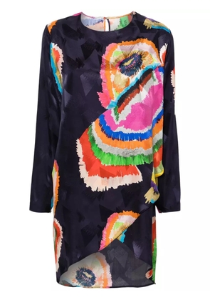 Rianna + Nina Nala silk tunic blouse - Blue