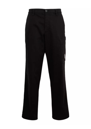 C.P. Company pocket-detail straight-leg trousers - Black