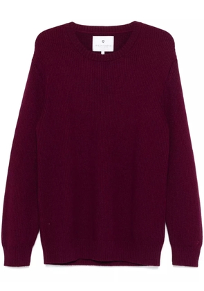 SEVEN GAUGE wool sweater - Red