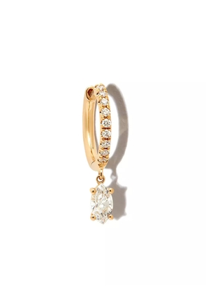 Anita Ko 18kt yellow gold diamond hoop earring