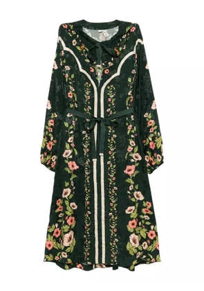 Agua By Agua Bendita Zircon Mosquetero dress - Green