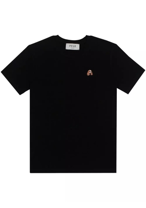 PELO FOUNDATION Cavalier King patch T-shirt - Black