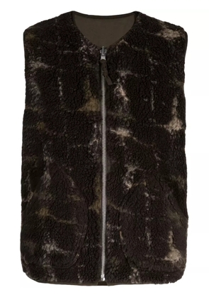 YMC Utah round-neck waistcoat - Green