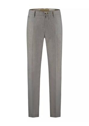 Jacob Cohën pleated straight-leg trousers - Grey