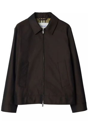 Burberry Harrington cotton shirt jacket - Brown