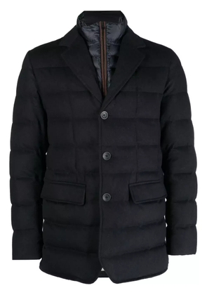 Herno spread-collar padded jacket - Blue