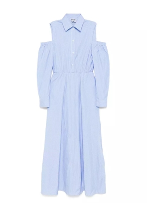 MOSCHINO JEANS striped cotton dress - Blue