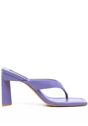 Senso Vale square-toe 85mm sandals - Purple