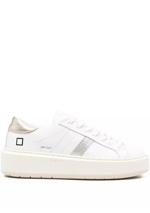 D.A.T.E. leather platform sneakers - White