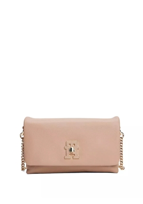 Tommy Hilfiger chain-strap flap bag - Neutrals