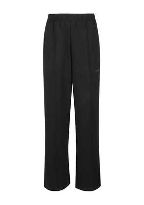 HINNOMINATE logo-print elastic-waistband pants - Black