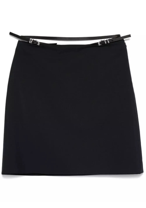 Givenchy belted mini skirt - Blue