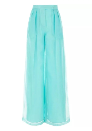 Max Mara wide-leg trousers - Blue