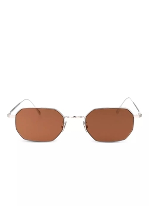 Cutler & Gross Ausn geometric-frame sunglasses - Silver