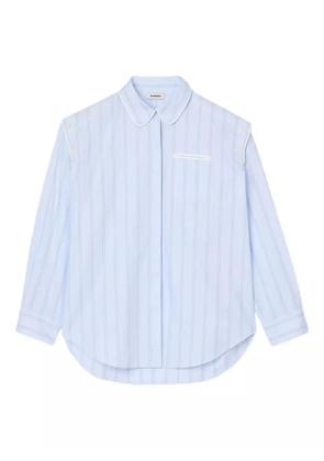 SANDRO striped shirt - Blue