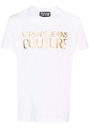 Versace Jeans Couture logo-print cotton T-shirt - White