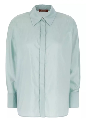 Max Mara classic-collar shirt - Blue
