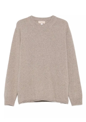 120% Lino round-neck sweater - Neutrals