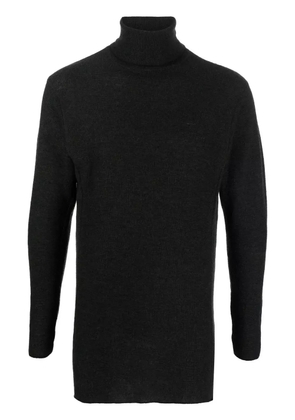 Masnada fine knit roll-neck jumper - Green