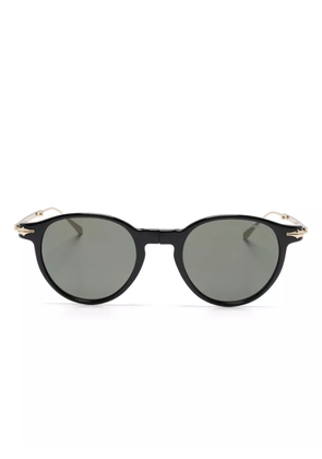 Montblanc round-frame sunglasses - Black