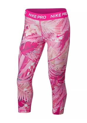 Nike floral-print leggings - Pink